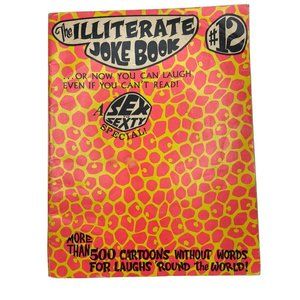 Vintage 70's The Illiterate Joke Book Cartoon Comic Book #12